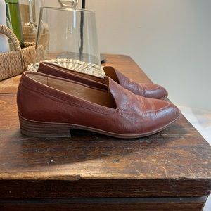 Madewell leather slip ons